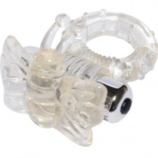  7 speed butterfly cock ring 32008-clearhw  -