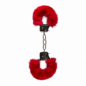   Easytoys Furry Handcuffs Red ET258RED