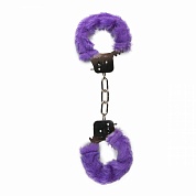    Easytoys Furry Handcuffs Purple ET258PUR