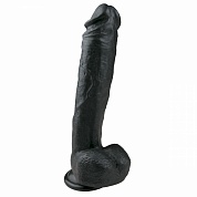  easytoys realistic dildo black 26.5 cm et173blk  -