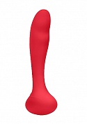  g-spot and prostate vibrator finesse red sh-ele012red  -