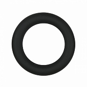   easytoys silicone cock ring black medium et085blk-m  -